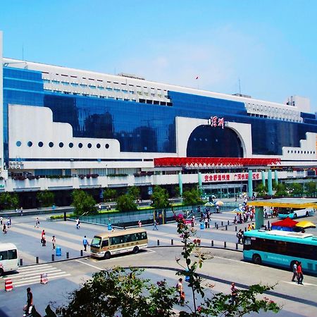 Shenzhen Luohu Railway Station Hotel - West Building Bagian luar foto